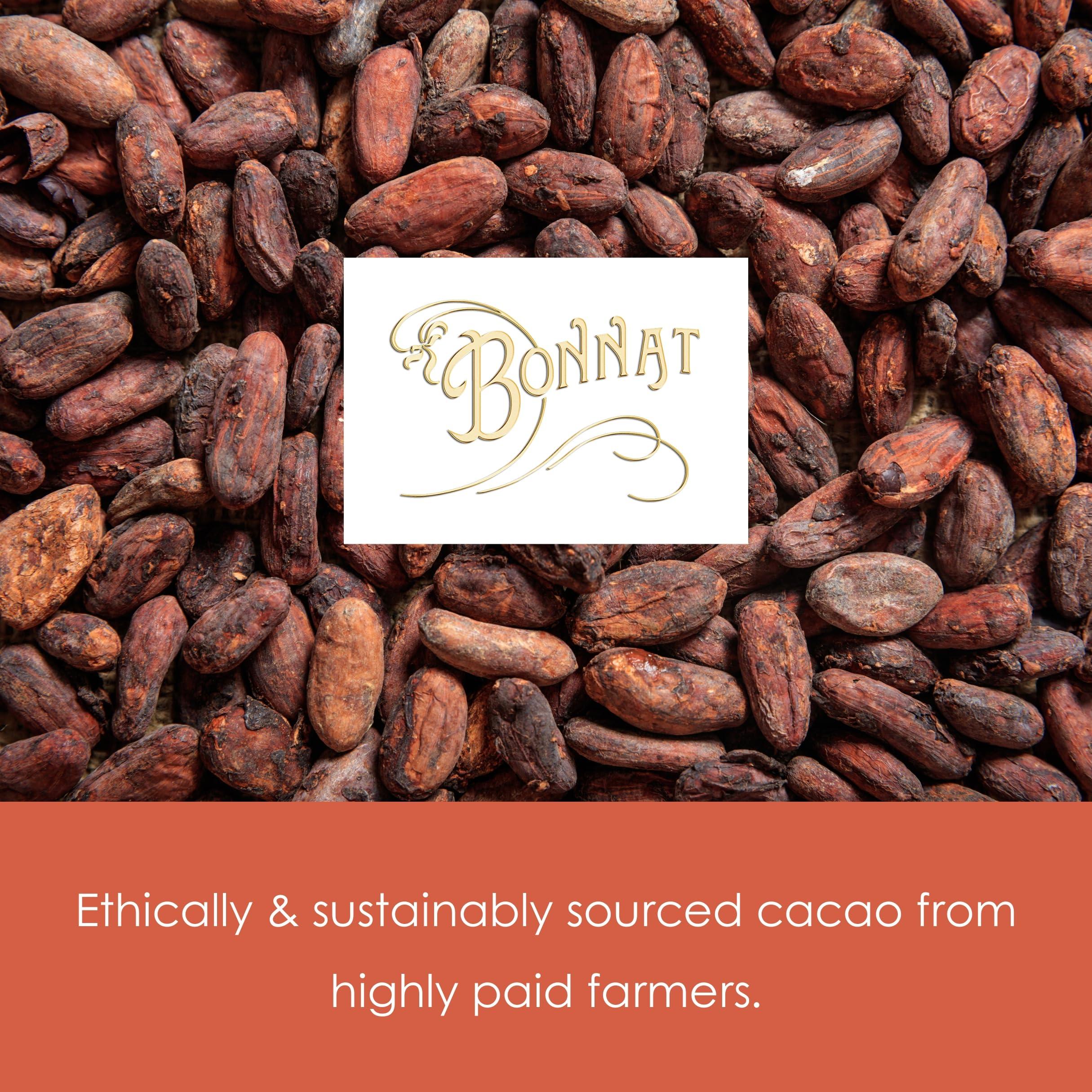 Bonnat Bonnat Madagascar 75% Dark Chocolate 3 Pack - French Chocolate - Bean-to-Bar, Family Owned - Soy-Free, Gluten-Free, Vegan, Kosher - Bundle