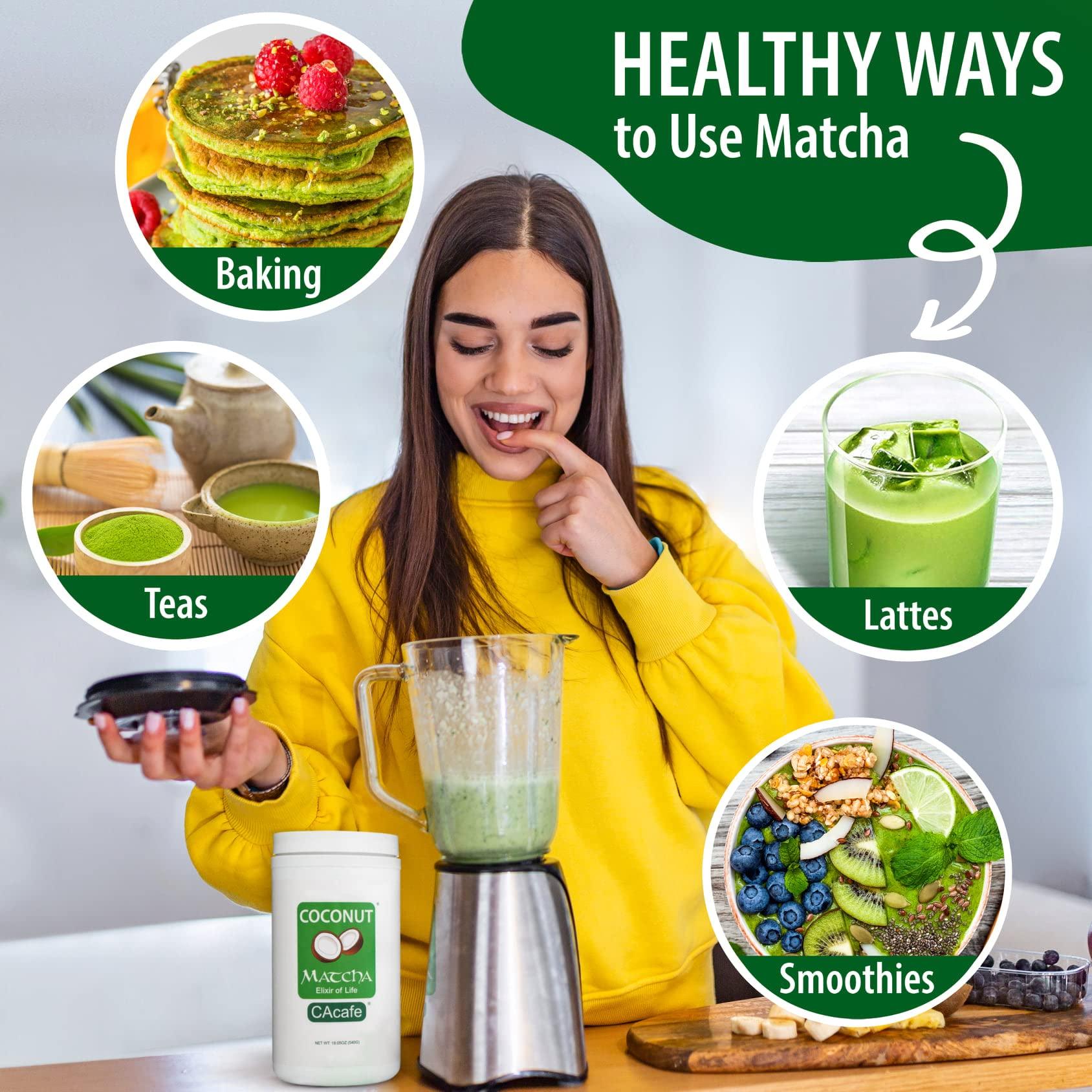 CAcafe CAcafe Coconut Matcha and Collagen Coffee Variety (2-pack)