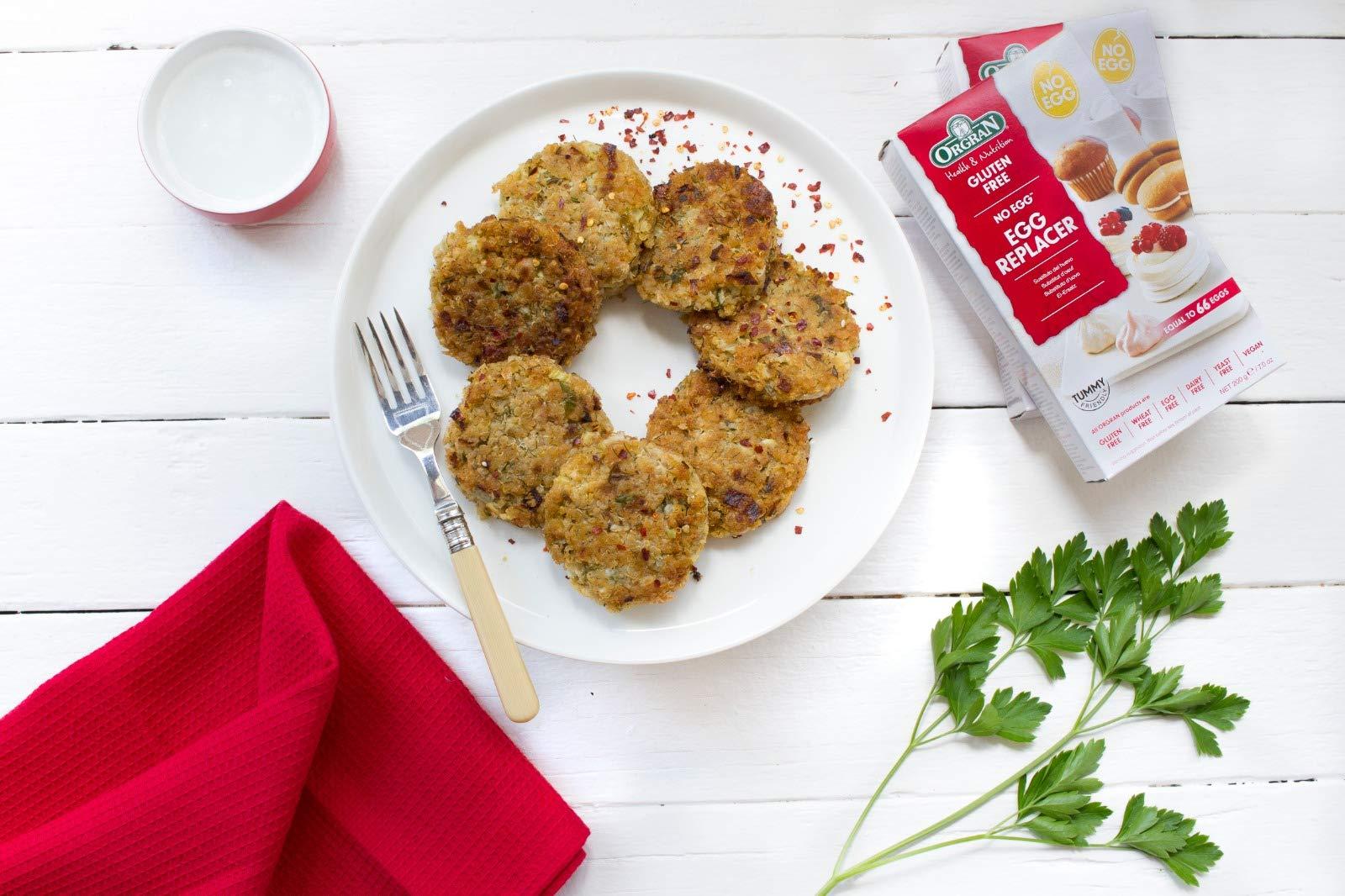 Orgran Orgran – Egg Replacer | Plant Based, Gluten-Free, Non-GMO | Natural Egg Replacer | 7.05 OZ | Vegan Egg Substitute For Baking…