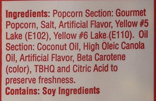 Gold Medal Gold Medal Popcorn Kit Coconut, 8oz kit for 6 Oz popper, 36 count