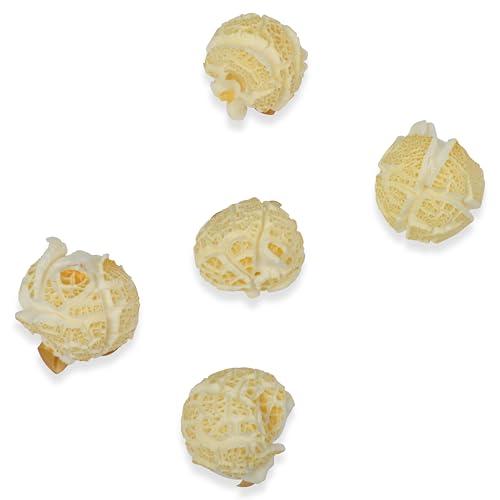 Princeton Popcorn Mushroom Popcorn Kernels for Popping Six-Pack 1lb Tubs Princeton Popcorn Farmer-Direct Non-GMO Gluten Free Popcorn Kernels Mushroom Shaped Popcorn Popping Corn Air Popper and Stovetop 6-pack 96 oz