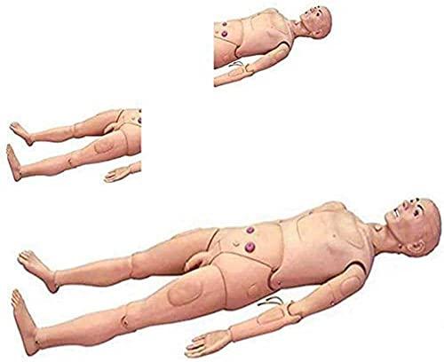 HIMFL HIMFL Multi-Functional Patient Care Simulator,170cm Life Size Nursing Training Manikin, for Training Teaching & Education Supplies