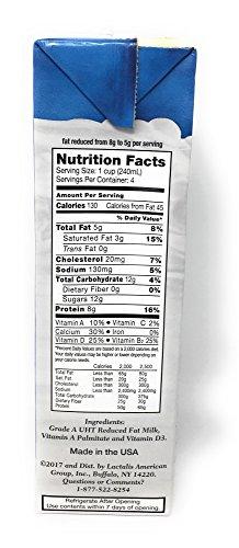 Parmalat Parmalat 2 % Reduced Fat Milk 1 Qt (Pack of 6)