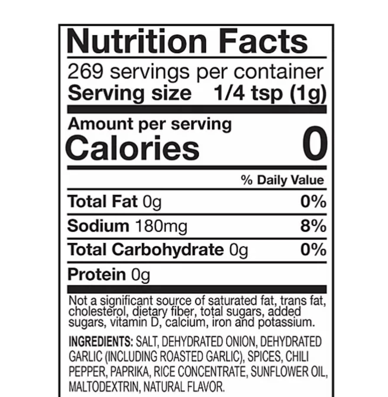 Kinder's KINDER'S Woodfired Garlic Rub (9.5 oz.), Brown