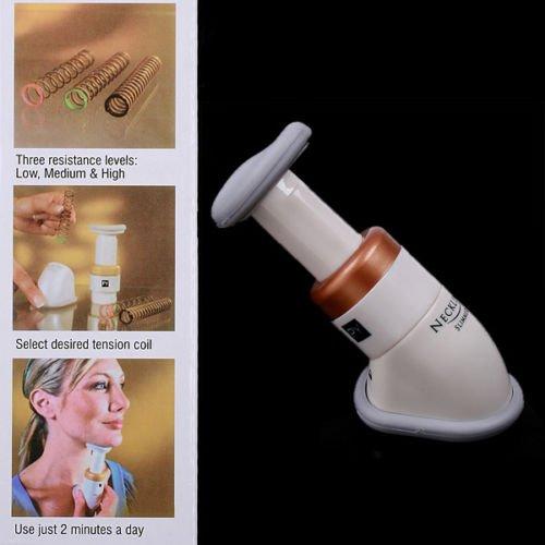 Neptune Shop Neckline Slimmer Neck Line Exerciser Chin Massager Tighten Thin Jaw Portable