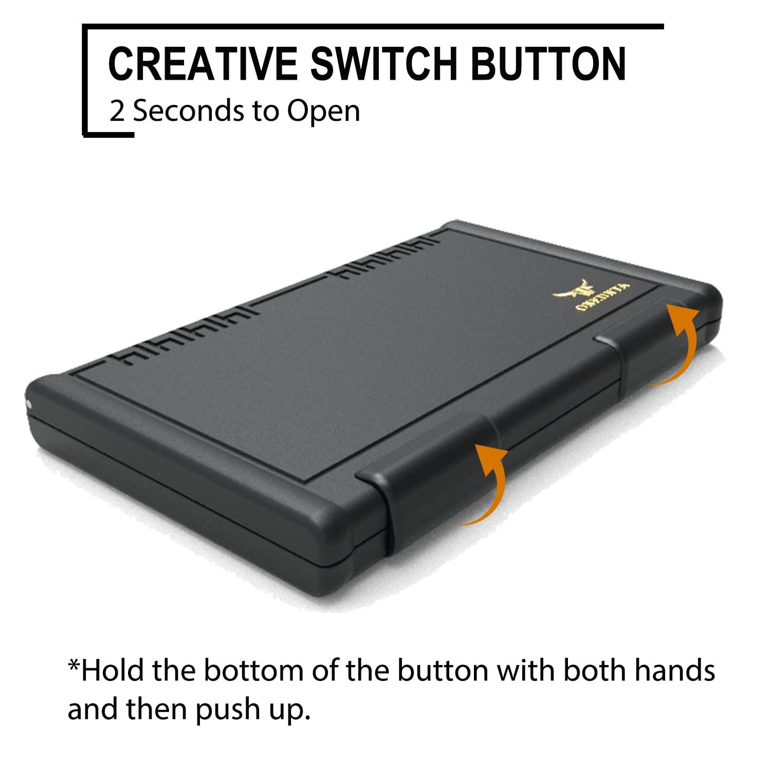 ONEONTA ONEONTA Joint Holder - Waterproof Joint Case - Joint Holder Case for Travel, Hard, Pocket Size, Holds Rolls up to 135mm Long