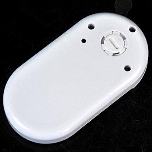 rosenice ROSENICE Portable Electronic Digital Pill Box Timer with Alarm Smart Pill Case Reminder with 2 Compartments