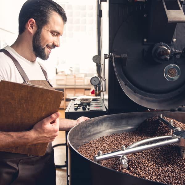 Volcanica Coffee Espresso Decaf Coffee, Whole Bean, Dark Roast, Swiss Water Processed, Fresh Roasted, 5 lbs
