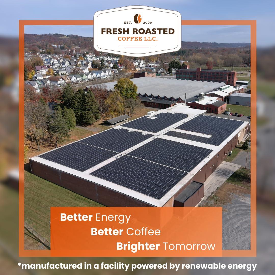 Fresh Roasted Coffee Fresh Roasted Coffee,100% Colombian, 5 lb (80 oz), Medium Roast, Kosher, Whole Bean