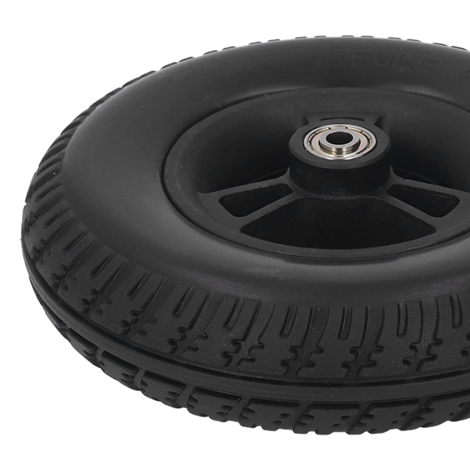 Atyhao Wheelchair Tire Wheelchair Wheels Wheels Pu Polyurethane 8In Inches Tire Wheel Tire Tire Tires Wheels