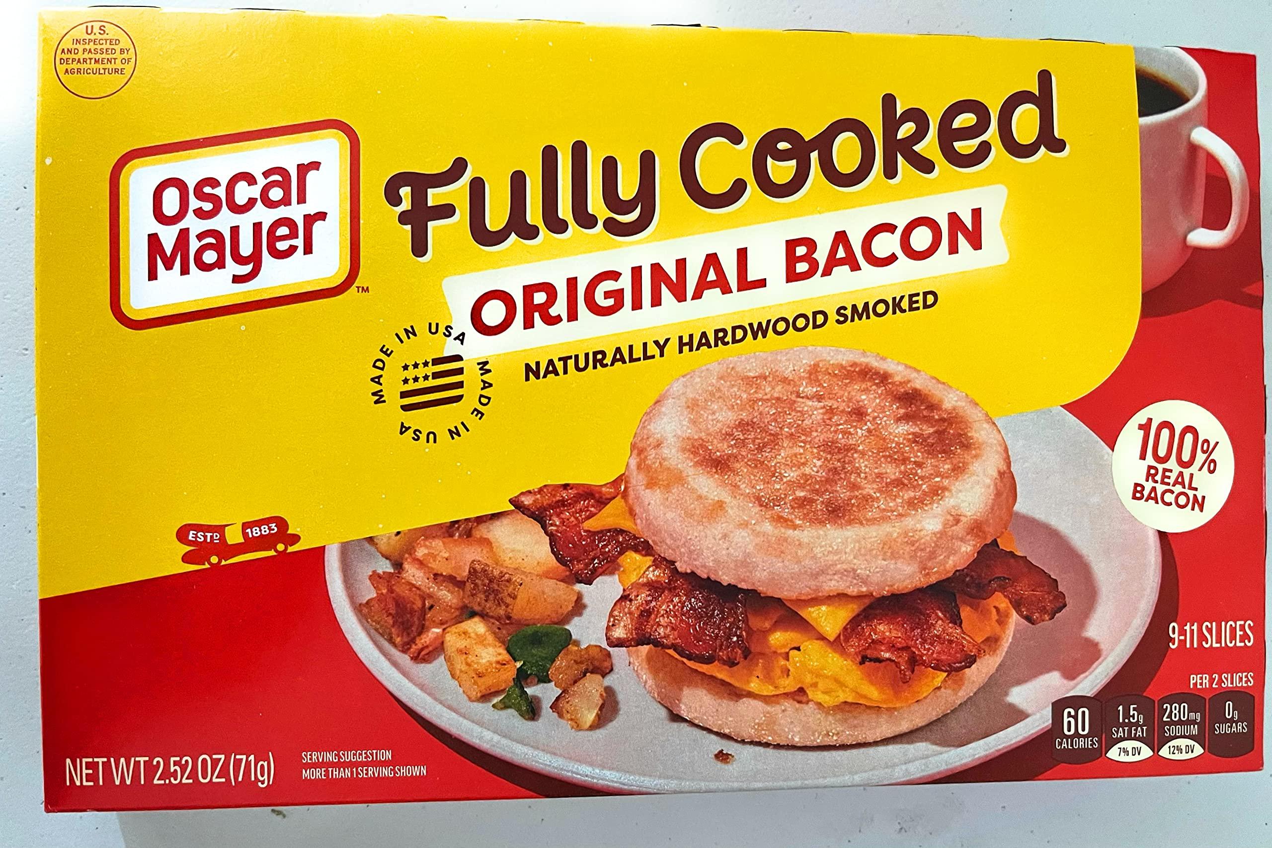 Oscar Mayer Oscar Mayer FULLY COOKED Bacon 2.52oz (3 Pack)
