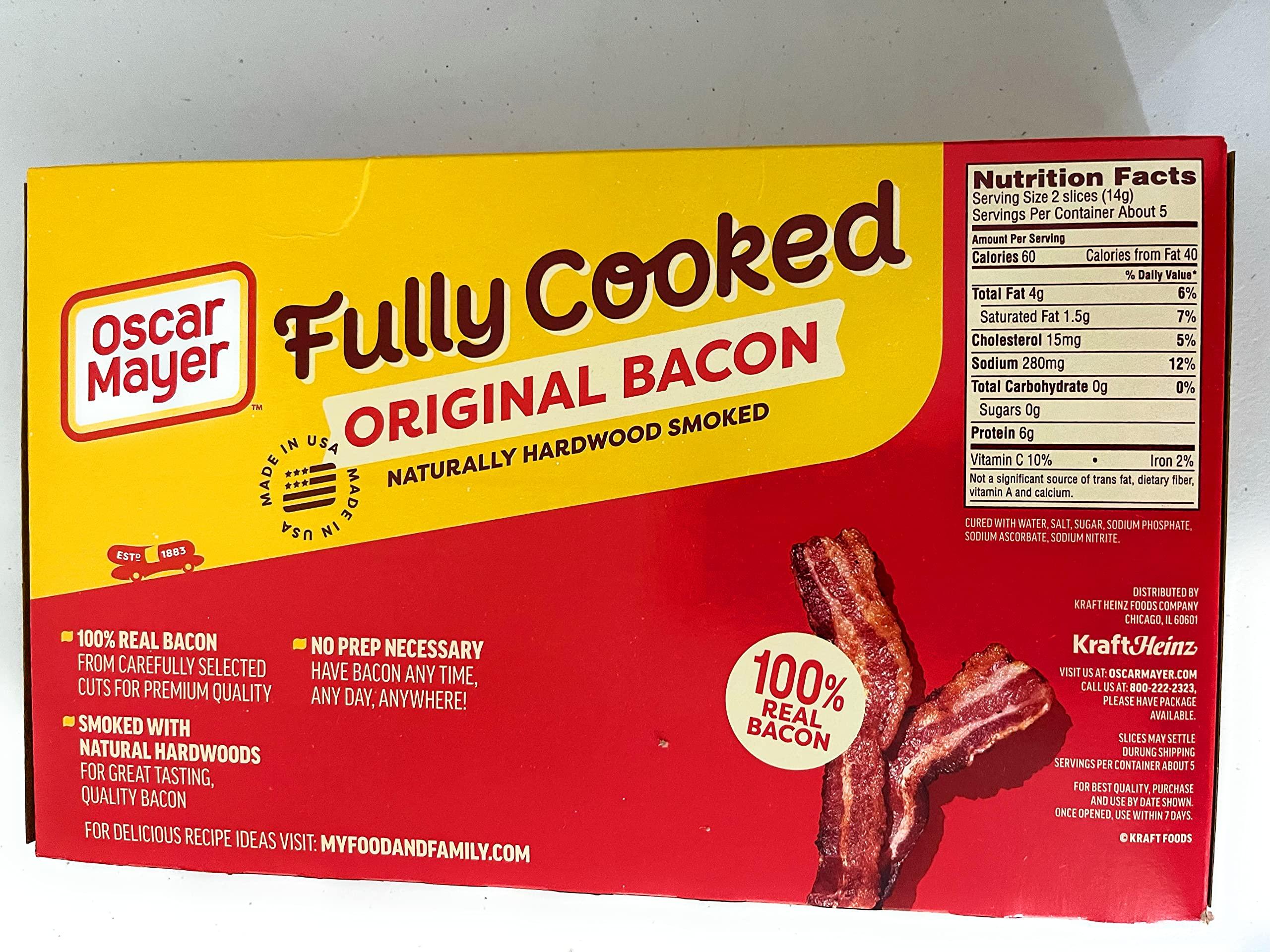 Oscar Mayer Oscar Mayer FULLY COOKED Bacon 2.52oz (3 Pack)