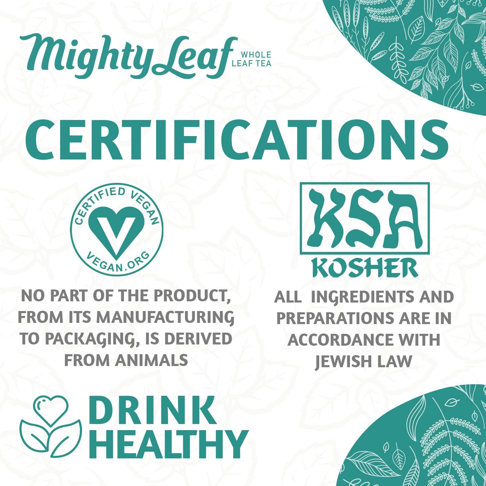 Mighty Leaf Mighty Leaf Tea - Marrakesh Mint - 100 Pouches Foil Wrapped