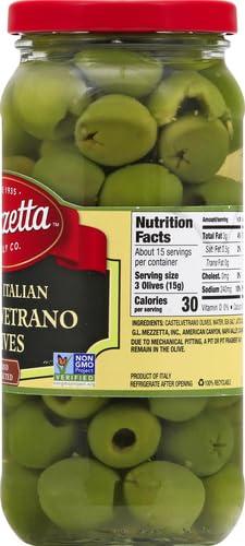 Mezzetta Mezzetta Pitted Castelvetrano Italian Green Olives, 8 oz