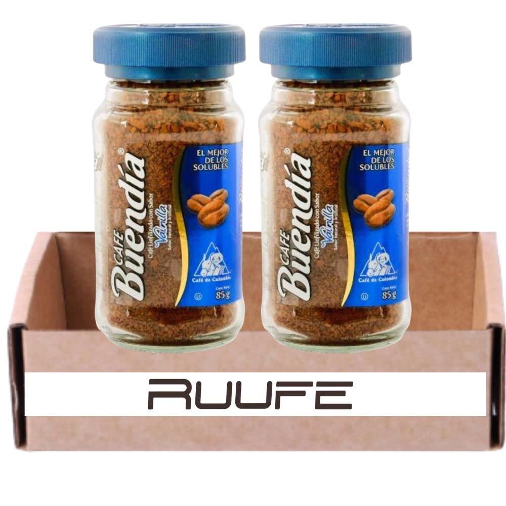 No Applicable Buendia Instant Coffee Vanilla 100% Colombian Coffee (2 pack) (2.9 oz each) - Cafe Instantaneo Vainilla Cafe Colombiano Colombian Coffee