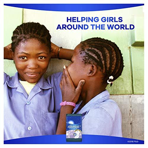 Always Always Pads Size 5 Ultra Thin 12 Count Xtra-Heavy Overnight