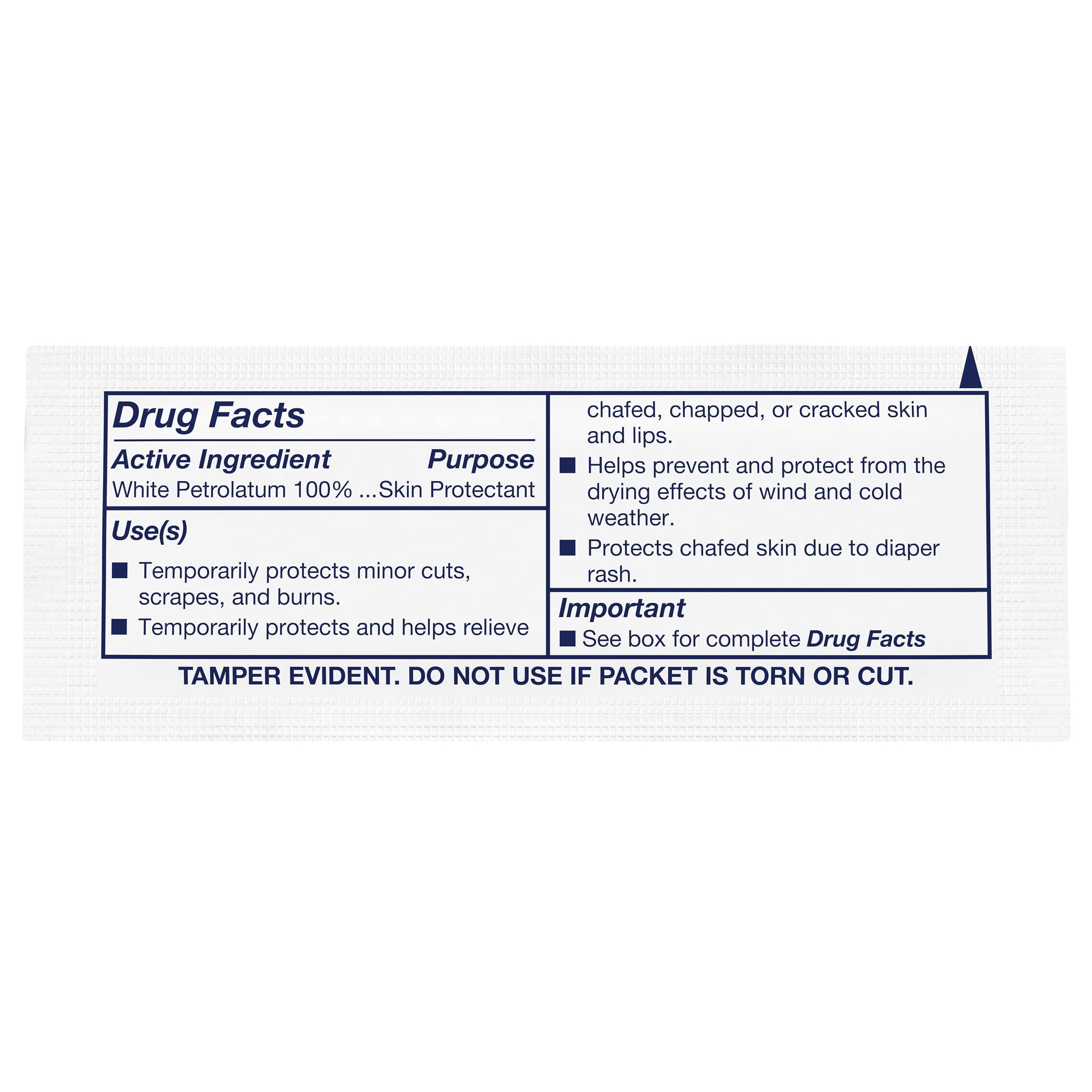 Dynarex Dynarex White Petrolatum, 5g Foil Packets, 144 Count