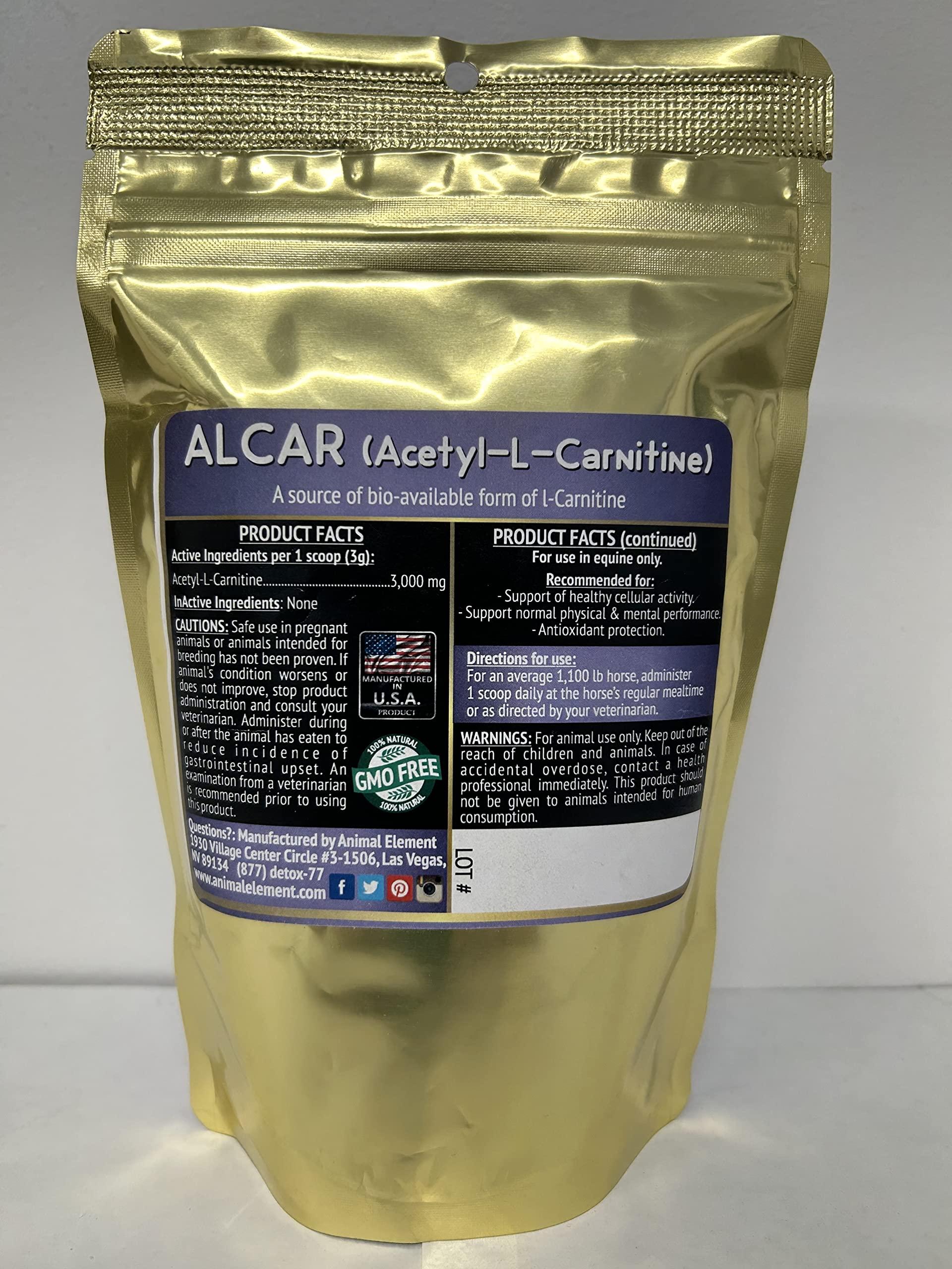 Animal Element Animal Element Acetyl-L-Carnitine (ALCAR) - 8 oz. - All Natural, GMO Free
