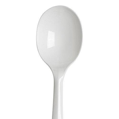 Georgia-Pacific Dixie 5.75" Medium-Weight Polypropylene Plastic Soup Spoon by GP PRO (Georgia-Pacific), White, PSM21, (Case of 1,000), Medium Weight