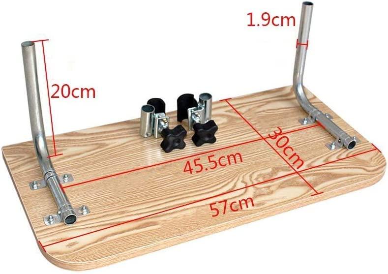 WWTSMYXGS Wood Wheelchair Lap Tray, Wheelchair Tray, Wheelchair Table for Patients and Elderly Writing, Reading, and Eating
