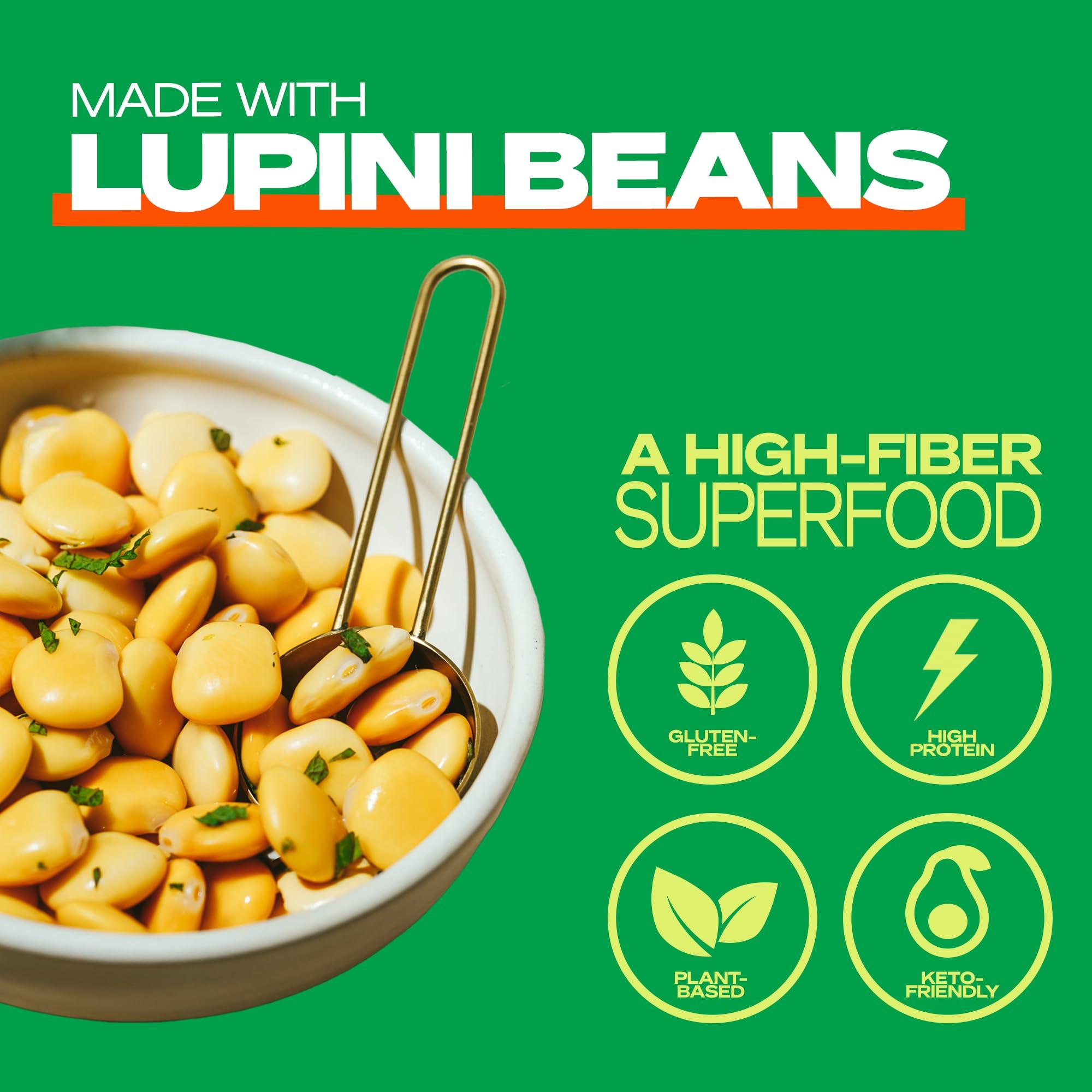 Kaizen Food Company Kaizen Low Carb Keto Rice - Gluten-Free, High Protein (20g), Keto Friendly, Plant Based, Made with High Fiber Lupin Flour - 8 ounces (Pack of 3)