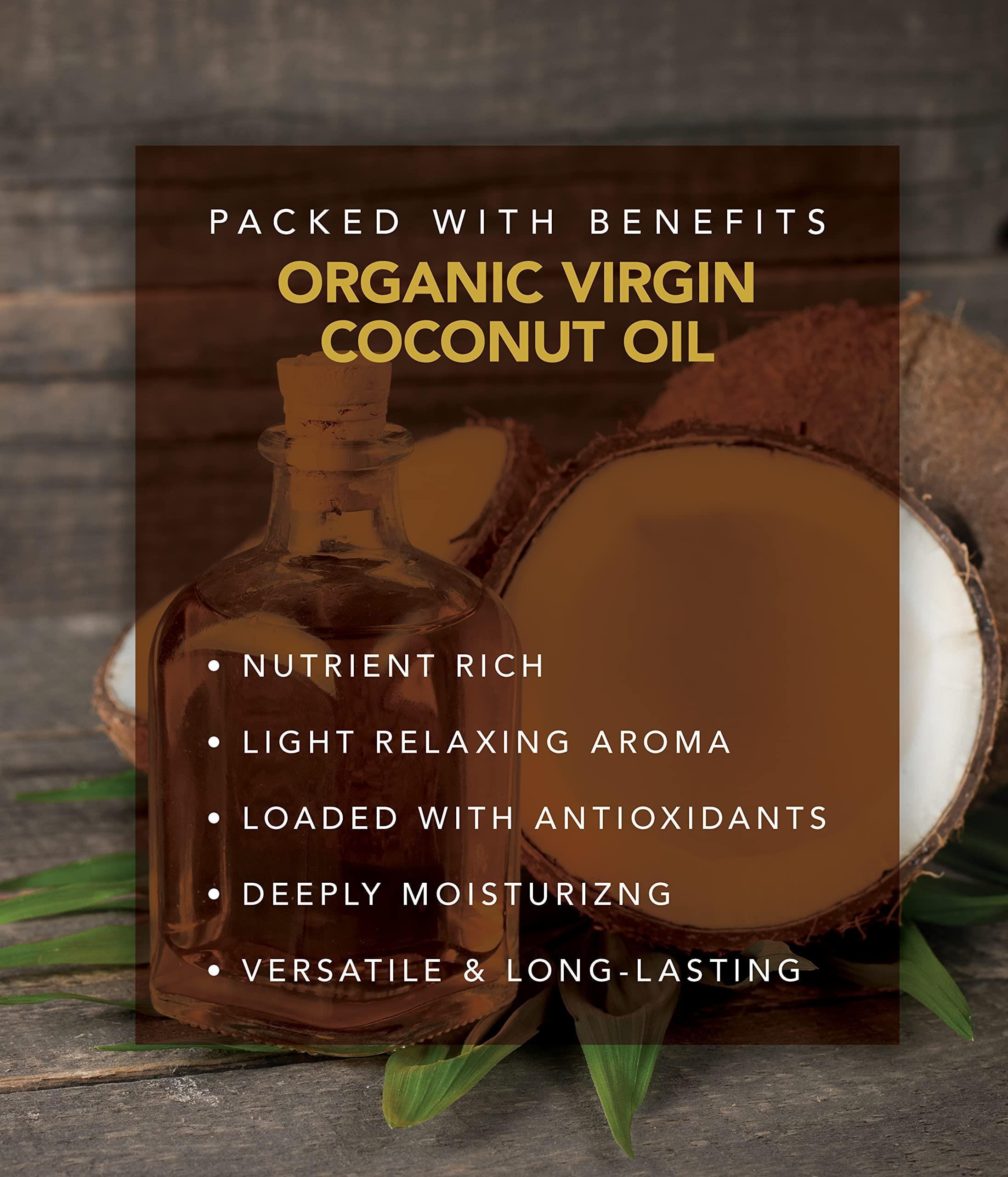 Biotone BIOTONE Truly Coconut Massage Oil with Organic Coconut Oil, Melts Away Tension and Promotes Deep Relaxation, Light, Versatile, Long-Lasting, Easy Wash-Out, Can Also Use as a Bodycare Oil