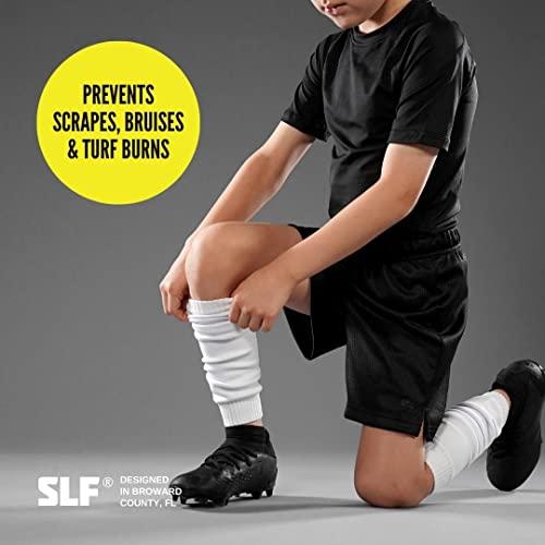 SLEEFS SLEEFS Calf Compression Leg Sleeves - Football Leg Sleeves for Youth Athletes - Shin Splint Support (Gray)