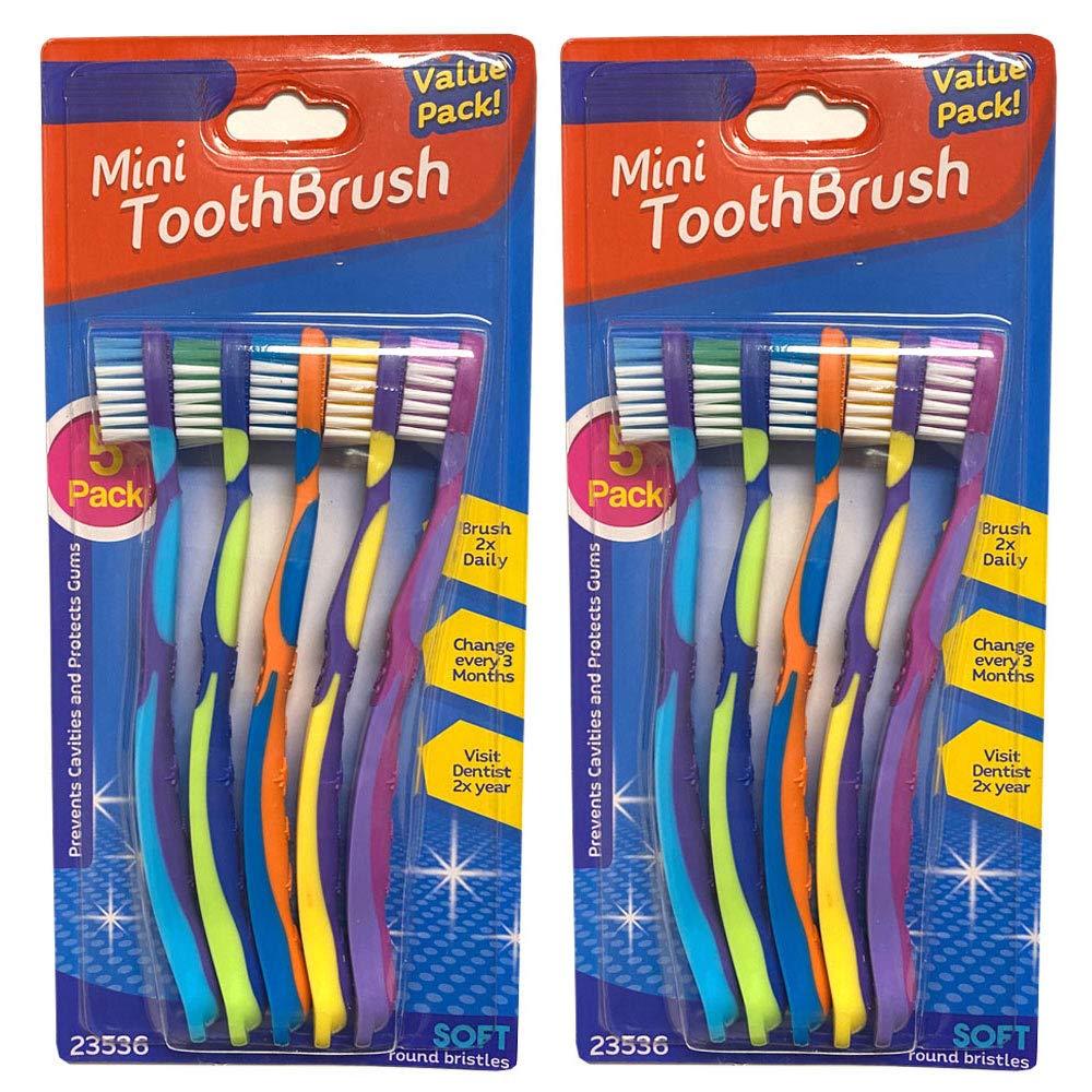 AllTopBargains 10 Pc Kids Toothbrush Toddler Oral Care Fun Cleaning Teeth Brush Soft Bristles