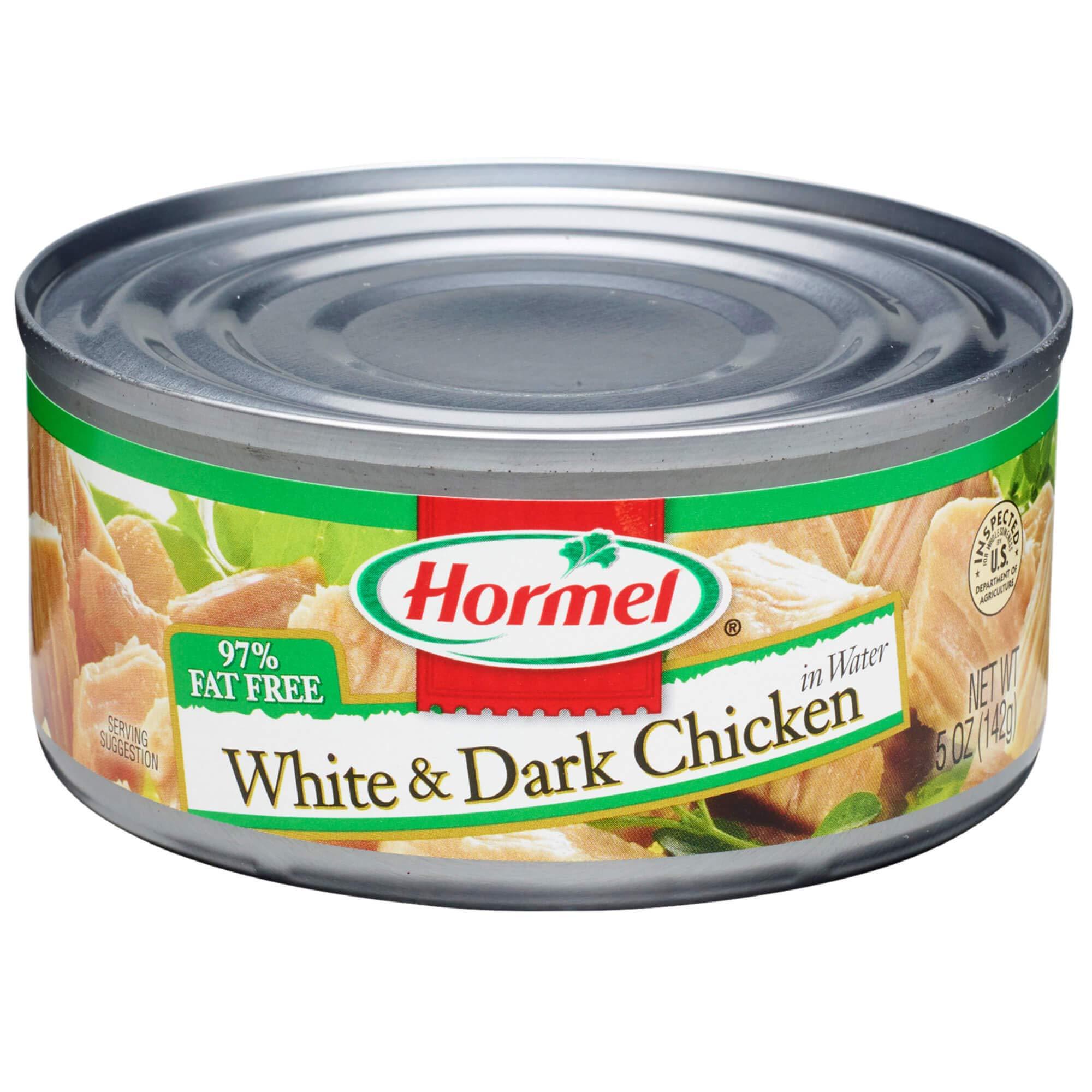 Hormel Hormel Canned White and Dark Chunk Chicken, 5 Ounce (Pack of 12)