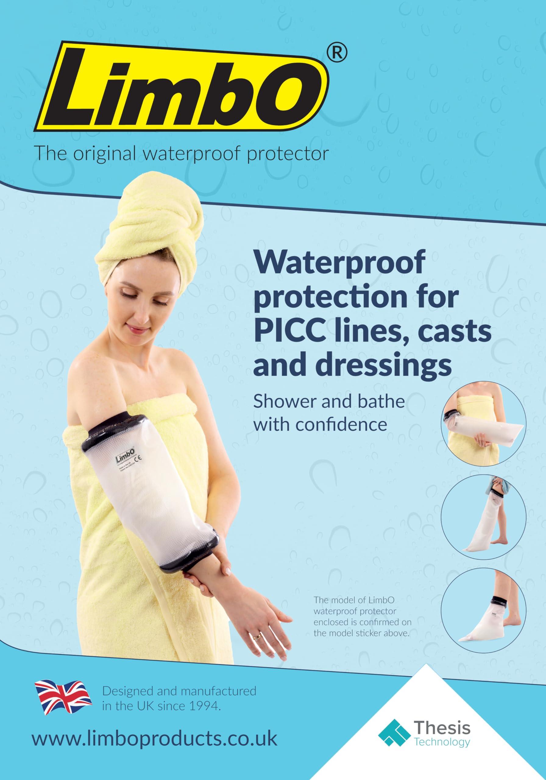 LimbO LimbO Waterproof Protectors PICC Line/IV Line Cover (M75 Weight: 154-238 pounds)