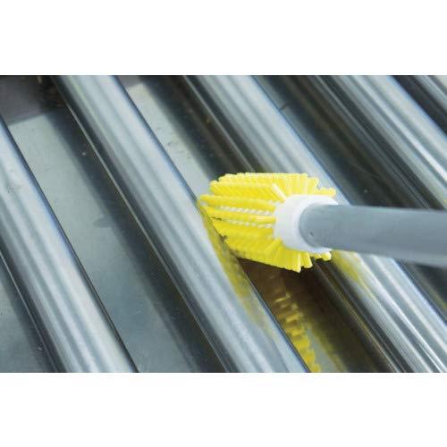 Vikan Vikan 5380-103-3 Stiff Tube Brush, Polyester, 3-7/8" x 6-1/2" OAL, Blue