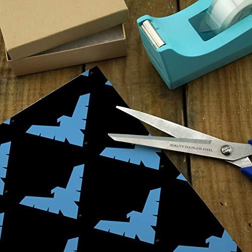 GRAPHICS & MORE GRAPHICS & MORE Batman Nightwing Logo Gift Wrap Wrapping Paper Rolls