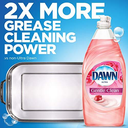 Dawn Dawn Gentle Clean Dishwashing Liquid Dish Soap Pomegranate Splash 24 oz (Pack of 2)