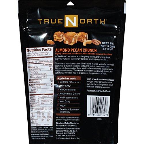 TRUE NORTH True North Nut Clusters, Almond Pecan Crunch, 5 Ounce