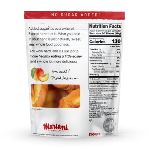 Mariani Premium Mariani No Sugar Added Peaches, 5oz