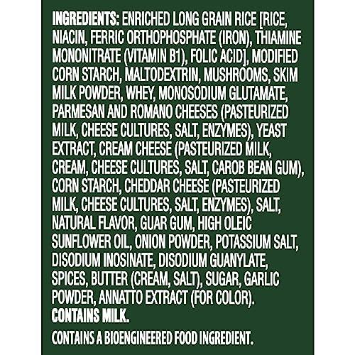 Knorr Knorr Rice Cup 3 Cheese Mushroom Risotto 8 ct Delicious Rice Dish No Artificial Flavors or Preservatives 2.6 oz