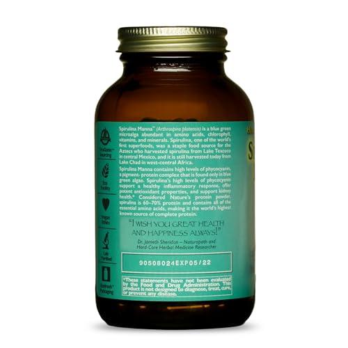 HEALTHFORCE SUPERFOODS HealthForce SuperFoods Spirulina Manna - Capsules - 150 Vegan Capsules