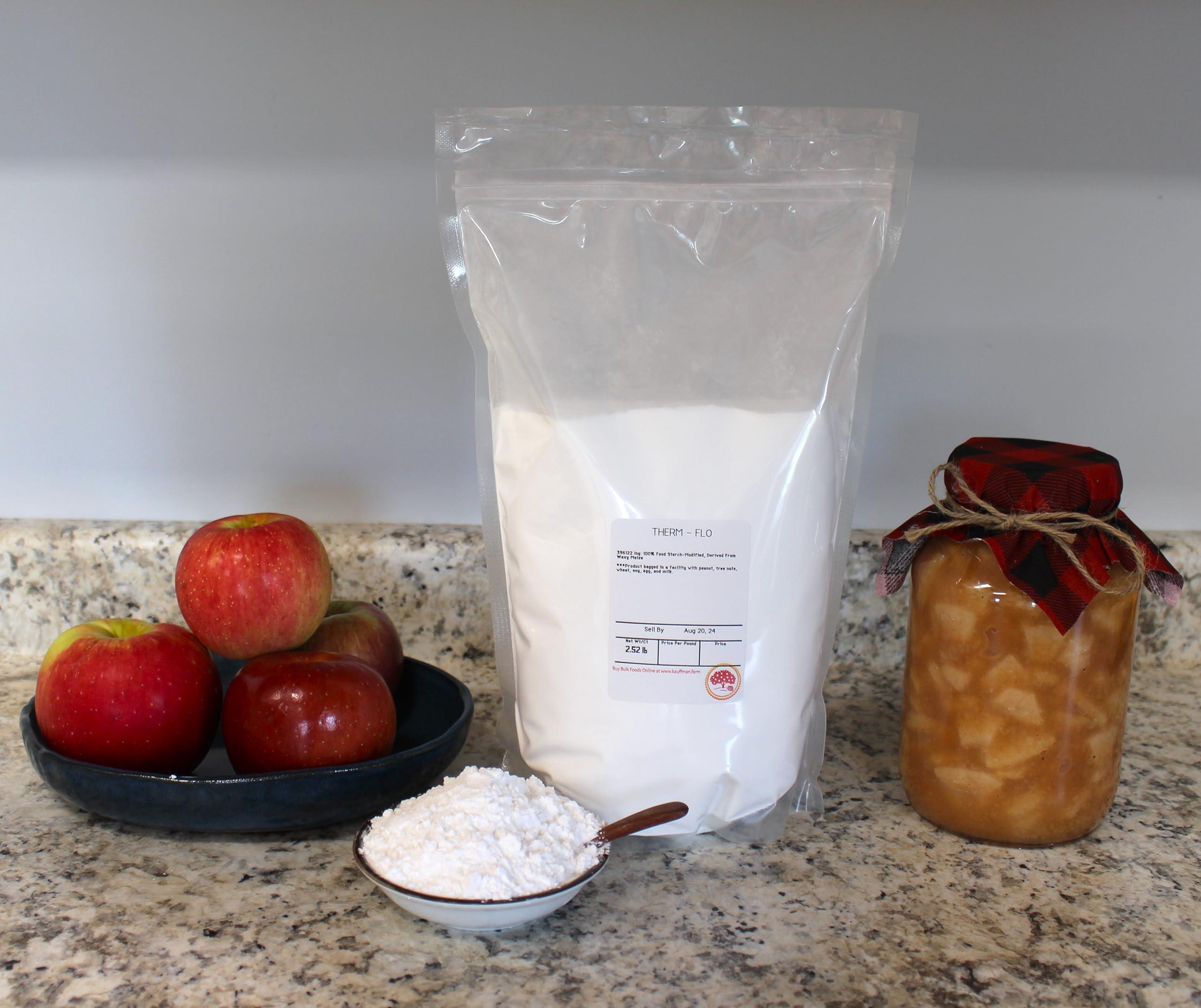 Kauffman Orchards Kauffman Orchards Thermflo Canning and Freezing Thickener - Modified Corn Starch Food Thickener - Bulk 2.5 Pound Bag