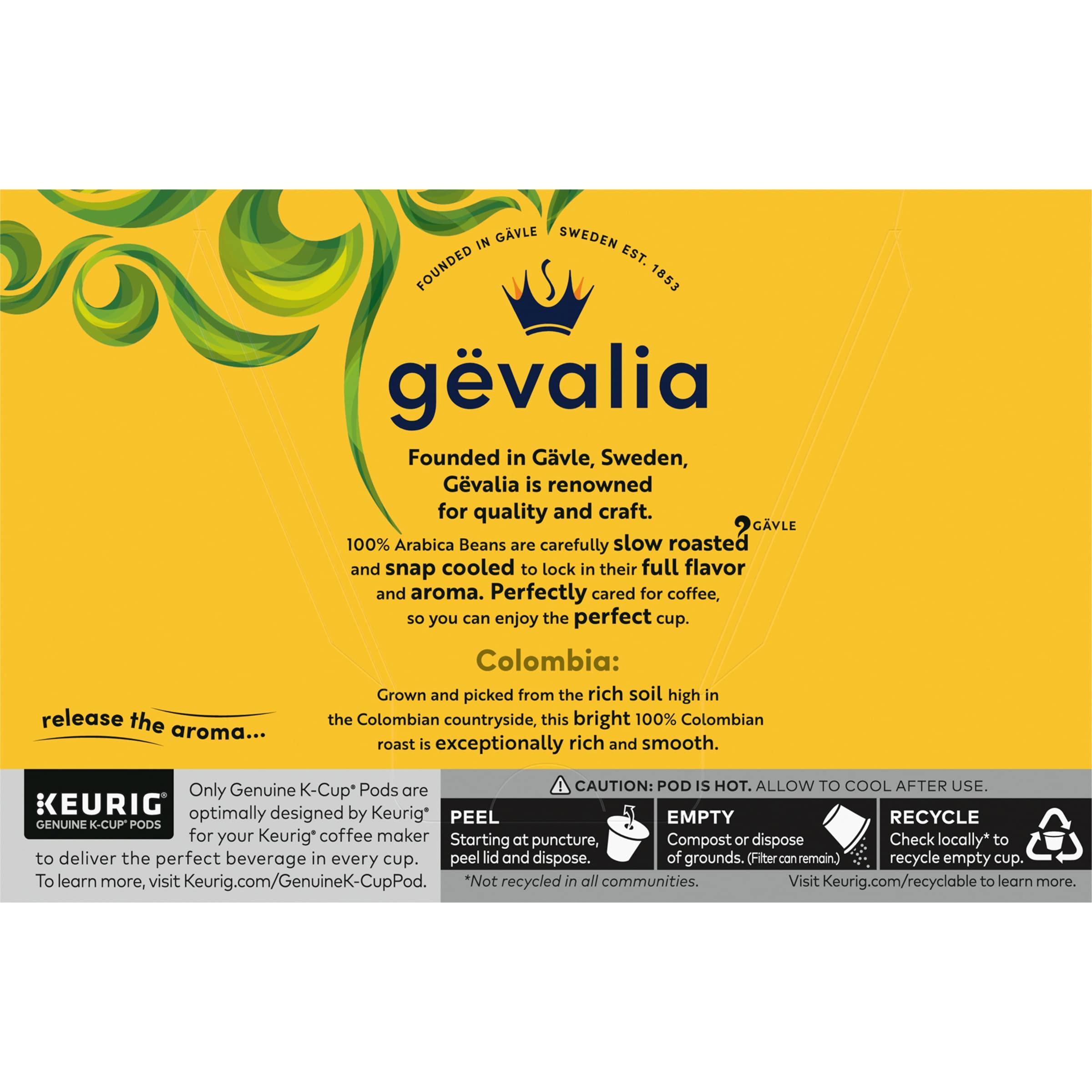 Gevalia Gevalia Colombian Coffee K-Cup Pods 12 ct. Box (Pack of 3)