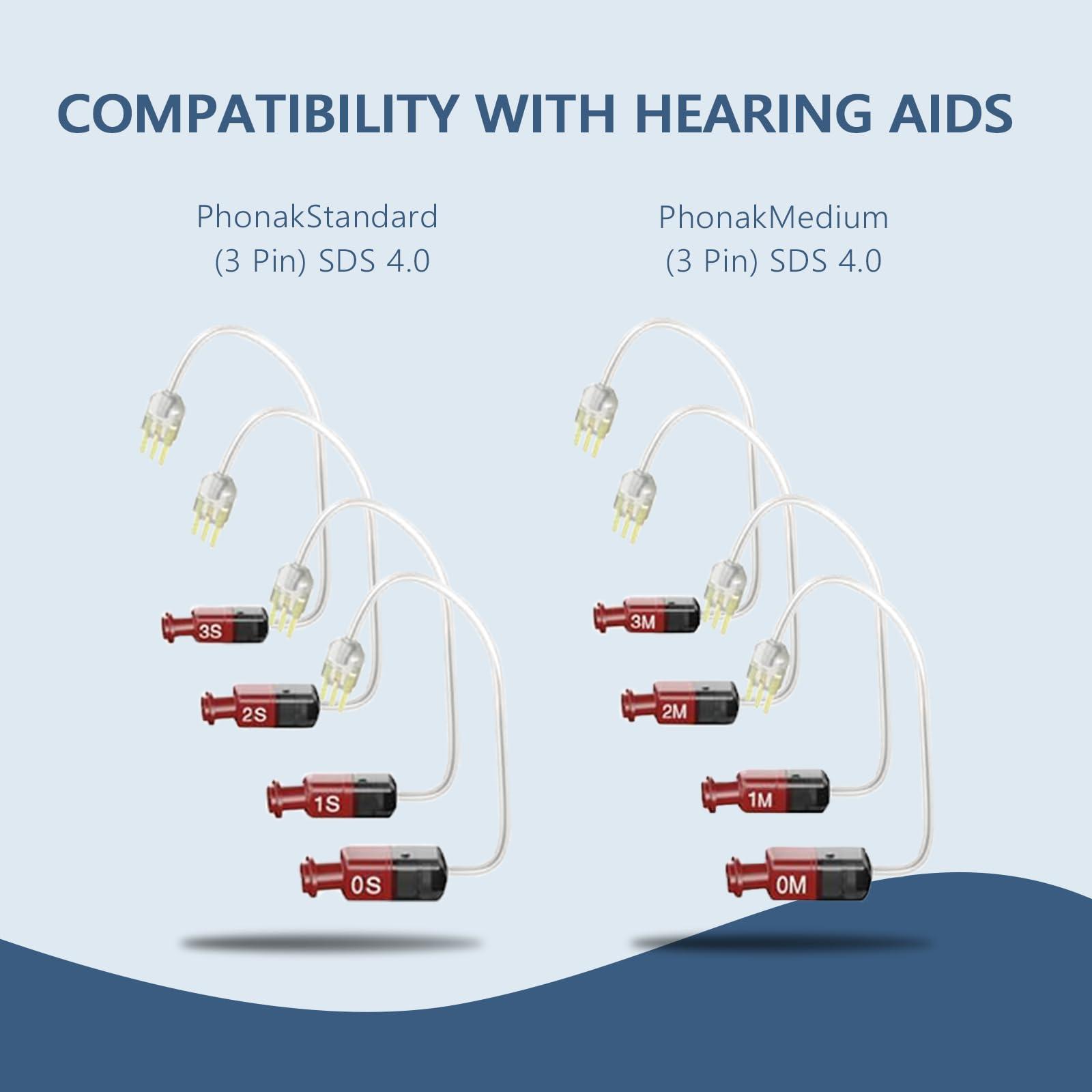 Audisaisi Cerushield Disk v2.0 098-0445 for phonak, Phonak Hearing Aid Accessories Wax Filters, Hearing aid wax guards, Phonak wax guard- Improve Sound Performance,1 pack/8 pcs