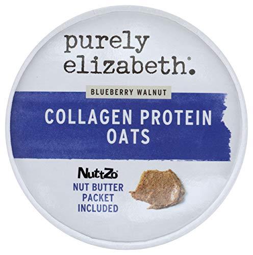 purely elizabeth purely elizabeth Oats Blueberry Walnut Collagen Protein, blueberry walnut, 2 Ounce