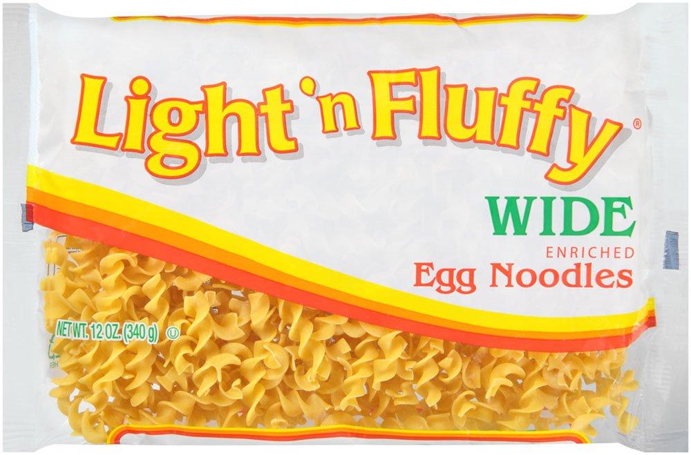 SKINNER Light \'N Fluffy Wide Egg Noodles, 12 oz (Pack of 12)