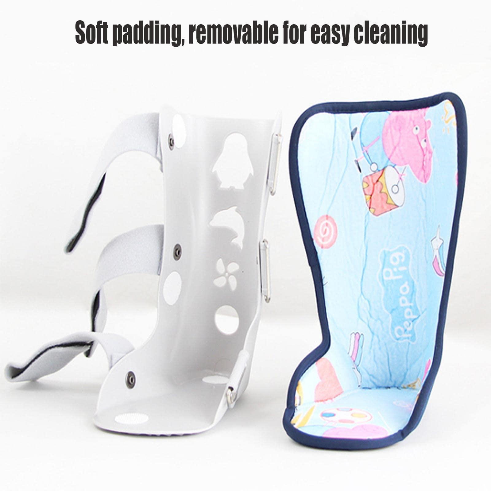 SFKLYU SFKLYU Kids AFO Drop Foot Brace Children Ankle Foot Orthosis Pediatric AFO Night Splint Walking Sleeping Othopedic Drop Foot Support,Right,M