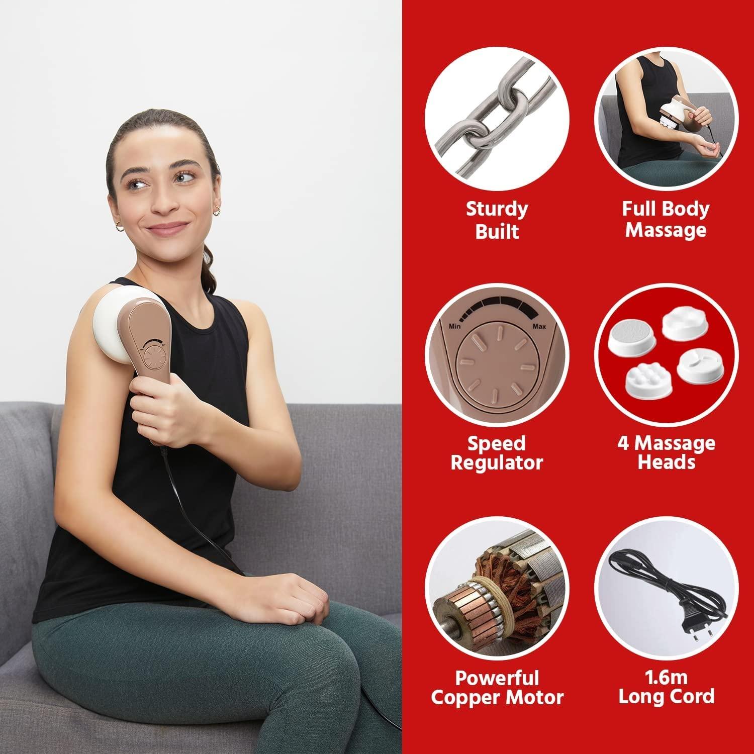 Generic Powerful Handheld Electric Manipol Massager| Massager for Pain Relief | Massage at Home