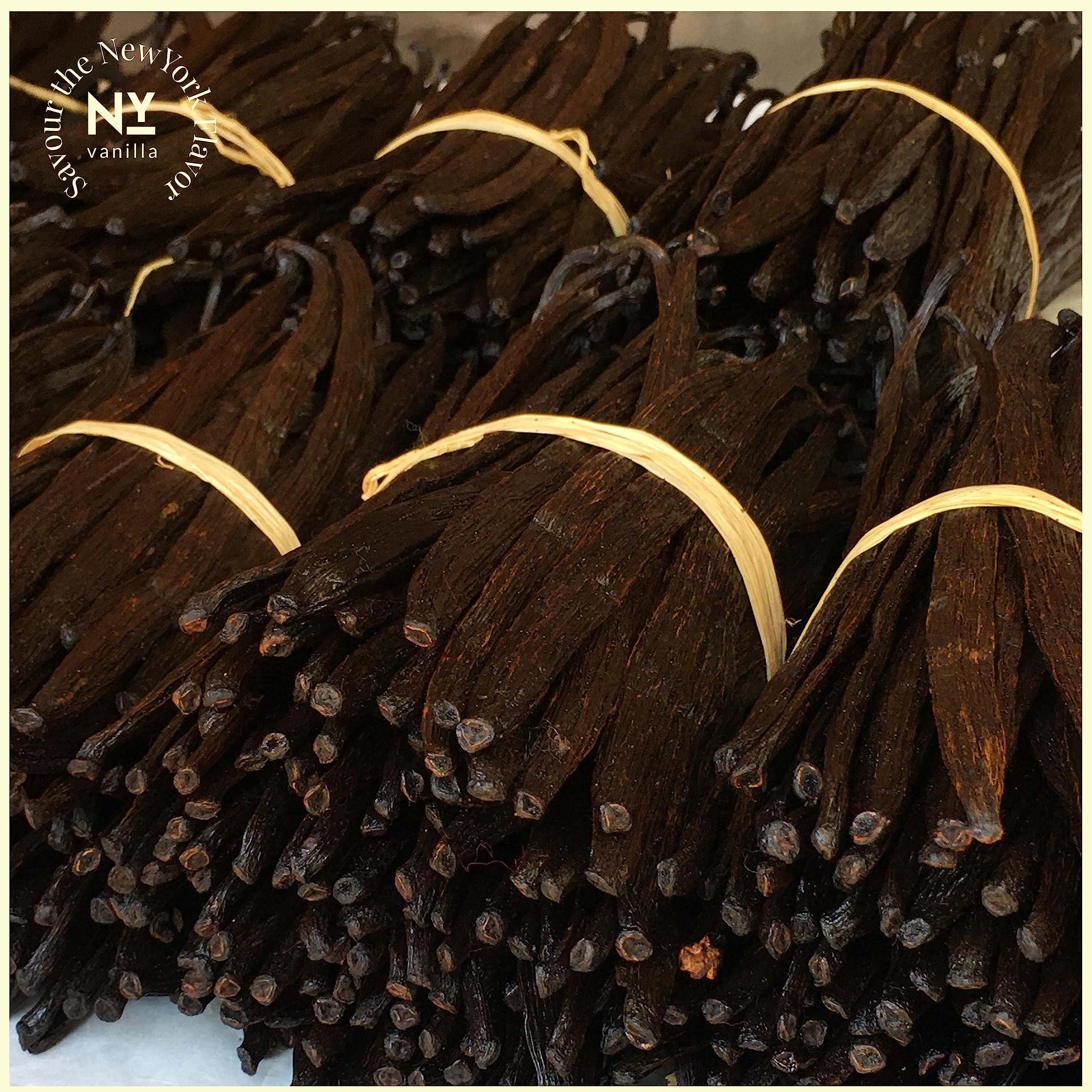 Akshit 5 Lb. Bulk Vanilla Beans Grade A, Whole Vanilla Bean Pods For Restaurants and Home Baking, Natural Vanilla Beans for Making Vanilla Extract