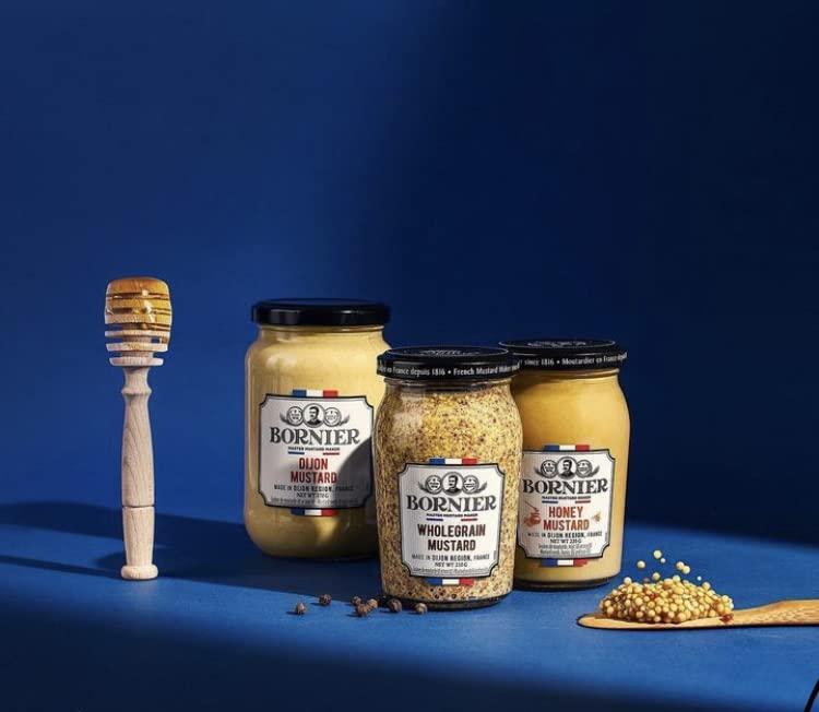 BORNIER BORNIER Wholegrain Dijon Mustard, 7.4 Ounce