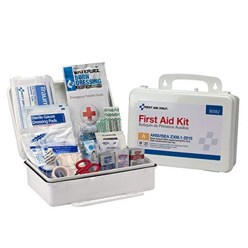 First Aid Only First Aid Only 90562 ANSI A 25-Person Emergency First Aid Kit for Office, Home, and Construction, 89 Pieces