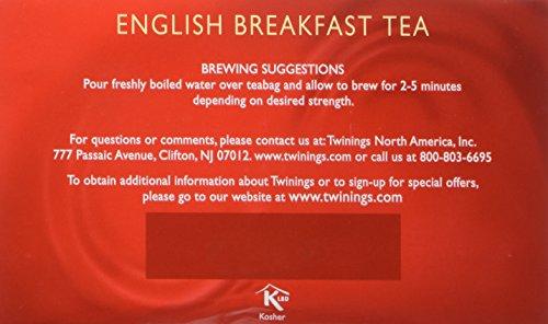 Twinings Twinings English Breakfast Tea, Tea Bags, 50 ct
