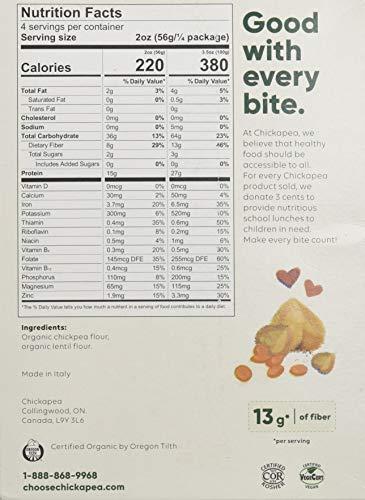 Chickapea Chickapea Organic Chickapea Pasta - Spirals - 8 oz (single)